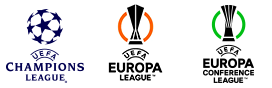 UEFAチャンピオンズリーグ UEFAヨーロッパリーグ UEFAカンファレンスリーグ